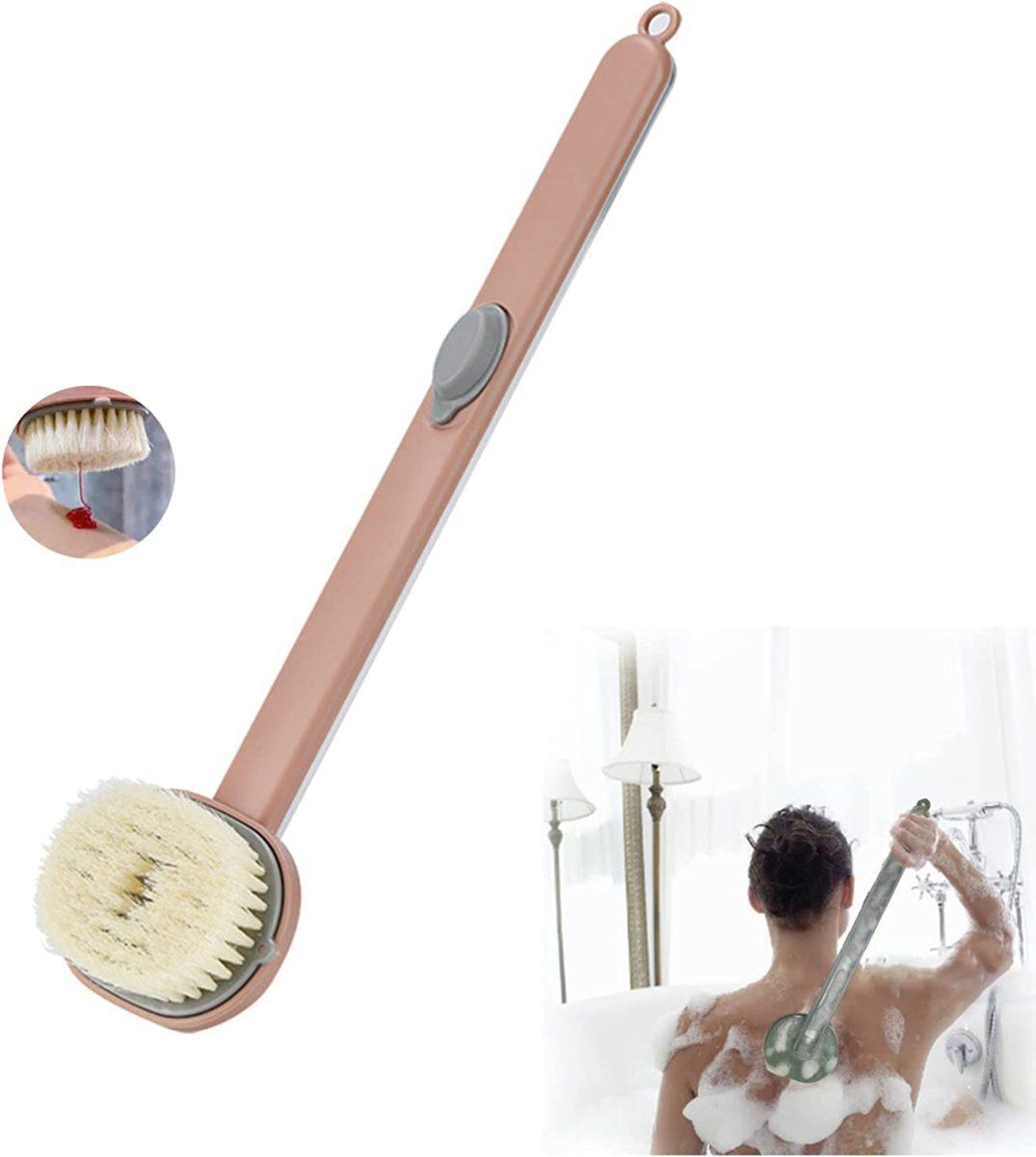 Long Handle Liquid Bath Brush 2
