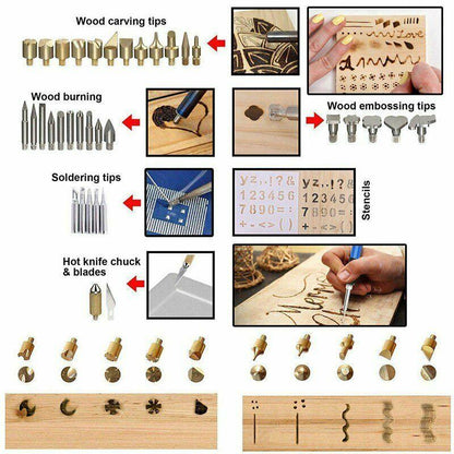 Wood Burning Set 2