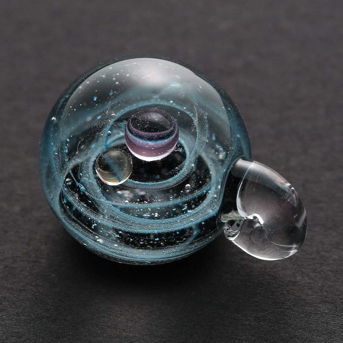 Cosmic Galaxy Glass Pendant 2