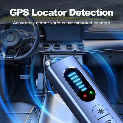 Multi-Mode Anti-Spy Detector – Hidden Camera, GPS & RF Bug Sweeper 2