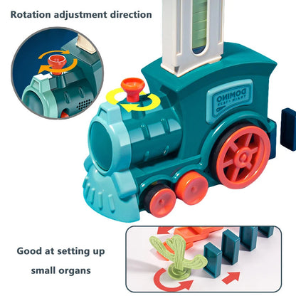 Montessori Automatic Dominos Stacking Toys 2
