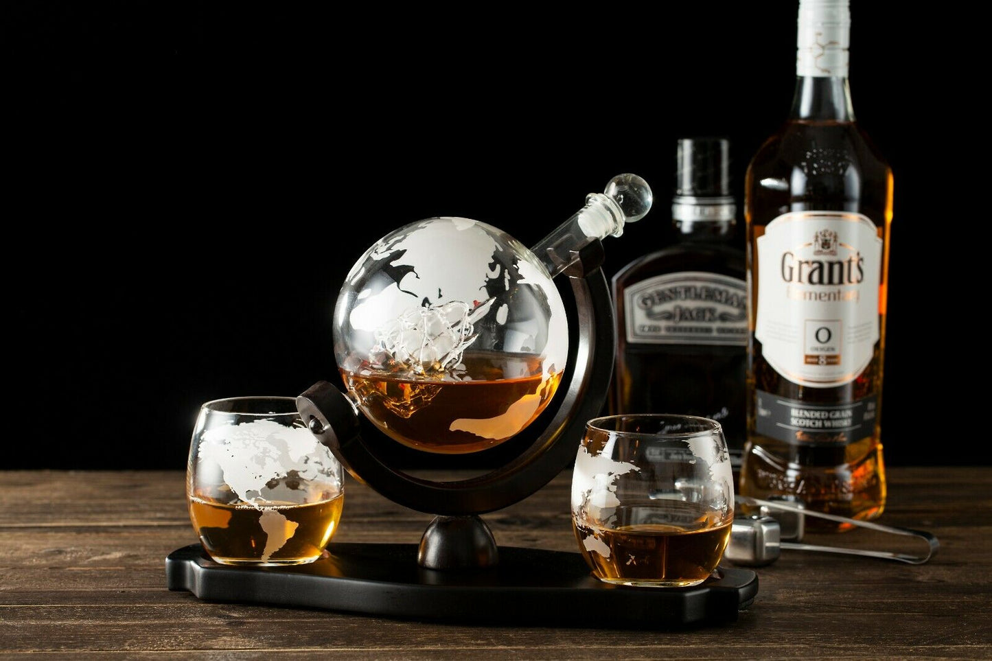 GLOBE DECANTER WITH SHIP 2