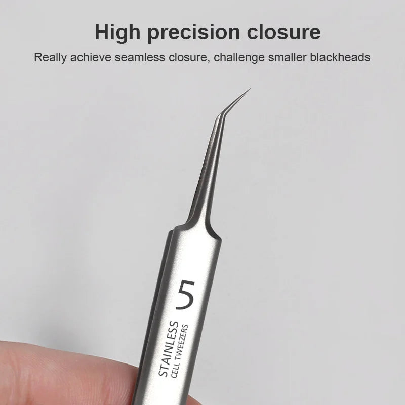 Ultra-Fine Professional Facial Blackhead Remover Tweezers 2
