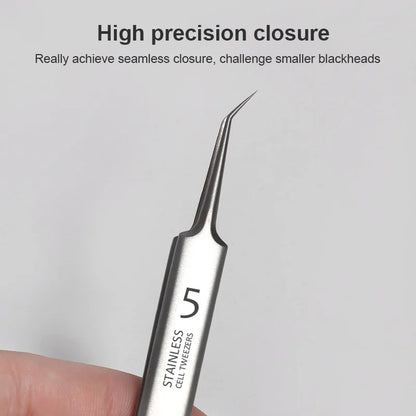 Ultra-Fine Professional Facial Blackhead Remover Tweezers 2