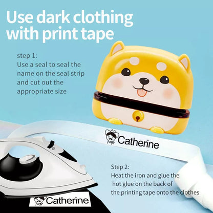 Self Inking Clothes Labelling Custom Personalised Name Stamp 2