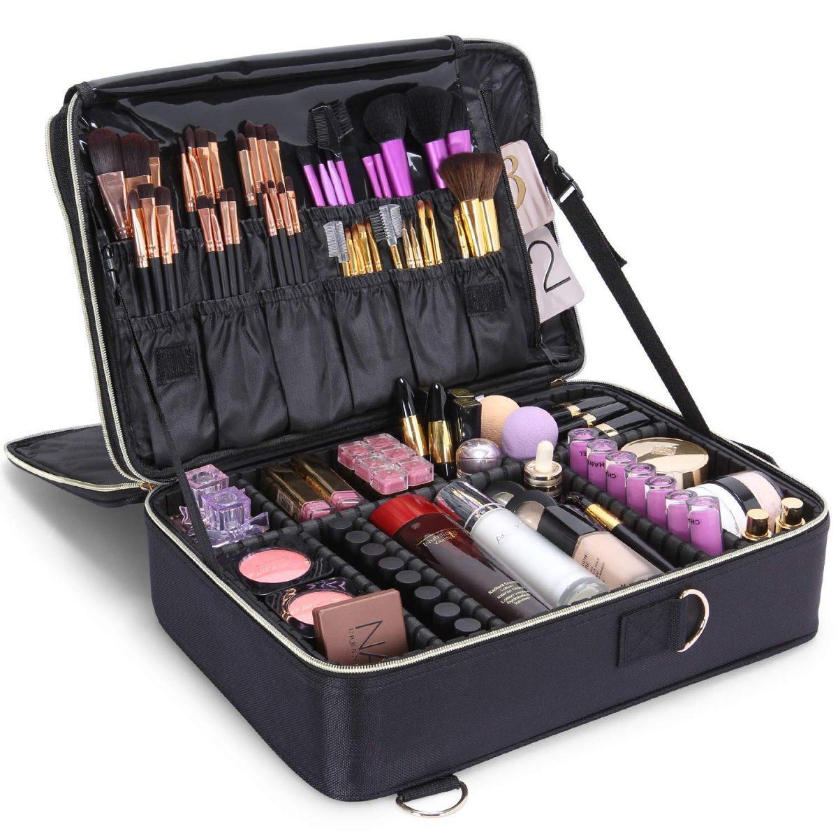Makeup Bag & Cosmetic Travel Organizer 2