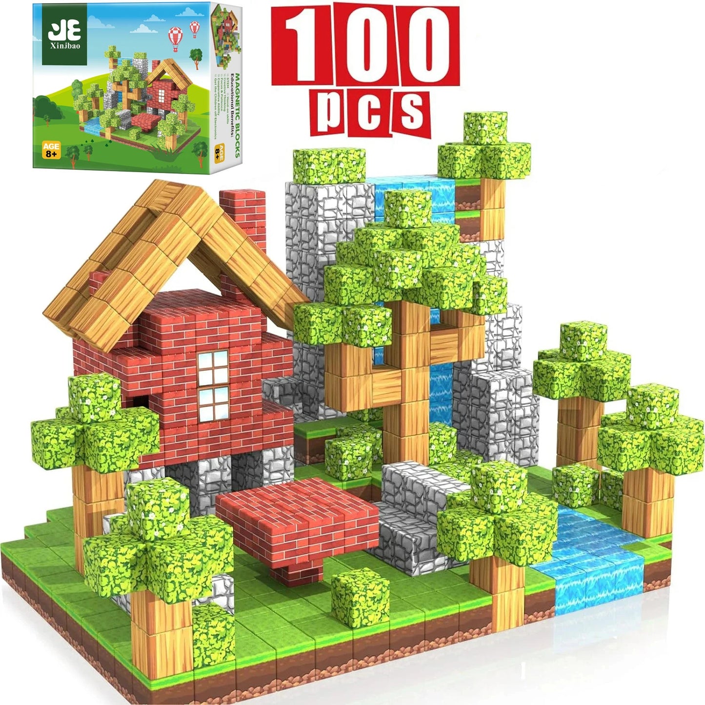 STEM Learning Magnetic Building Blocks 2