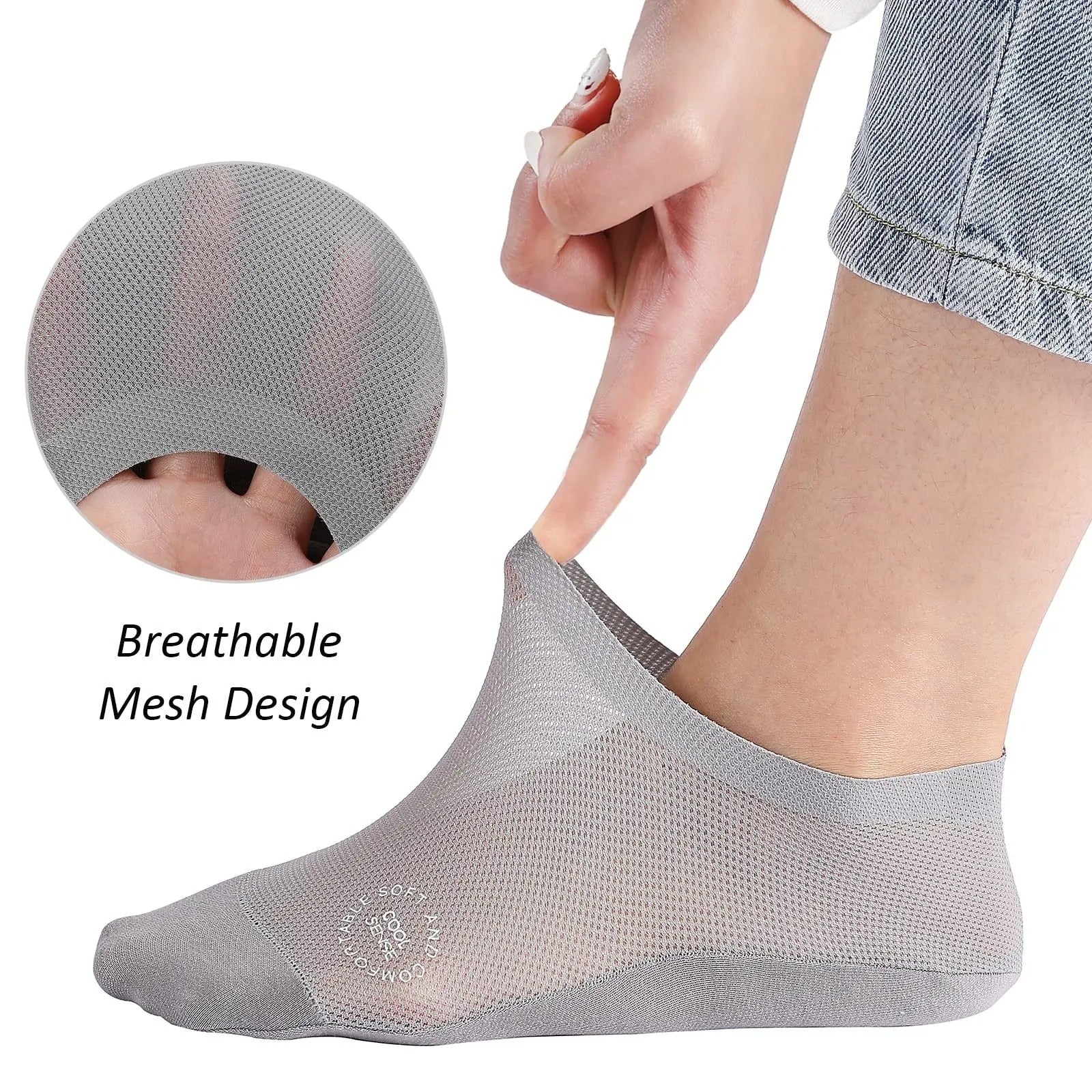 Ultra Thin Liner Socks-6Pairs 2