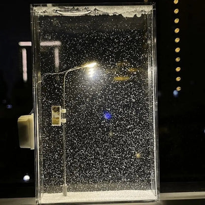 DIY LED Snowfall Display Lamp 2