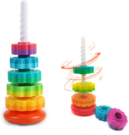 Spinning Rainbow Tower 2