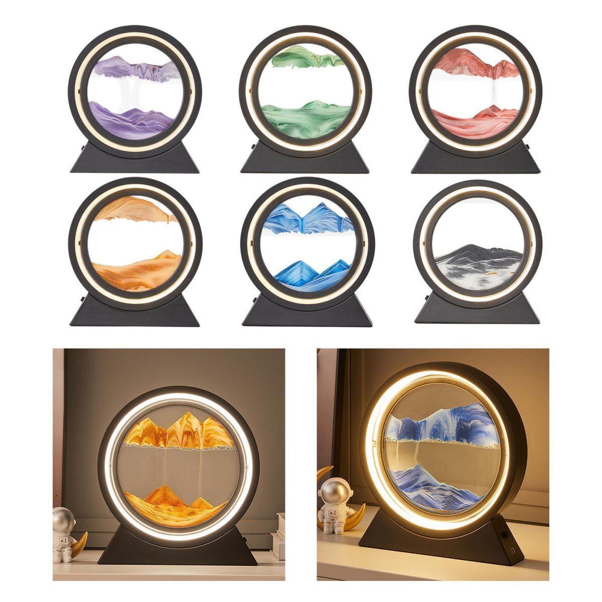 Round Dynamic Night Light 2