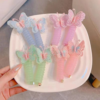 Butterfly Telephone Wire Hair Bands 2