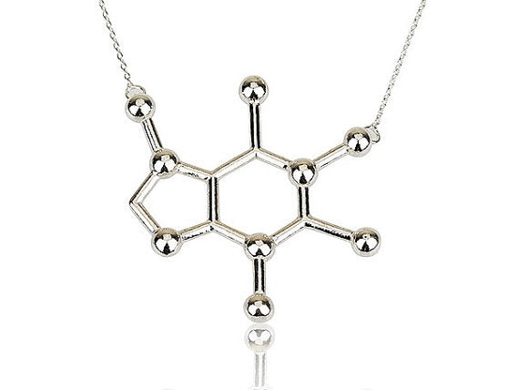 Caffeine Molecular Necklace 2