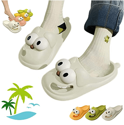 Big Eye Dog House Slippers 2