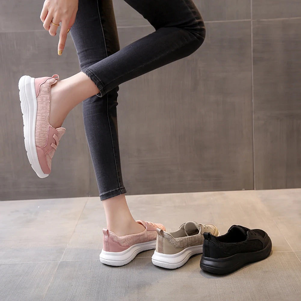 Orthopedic Women’s Breathable Slip On Arch Support Non-slip Shoes 2