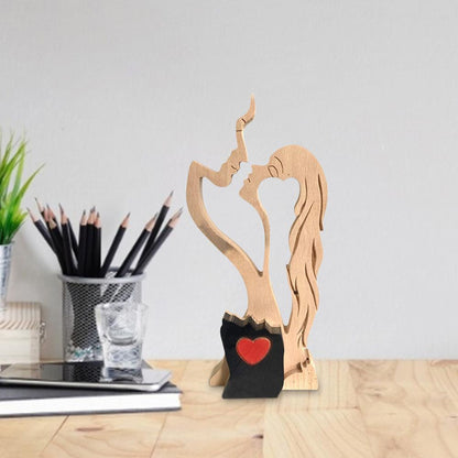 Love Eternal Wooden Decoration Ornaments 2