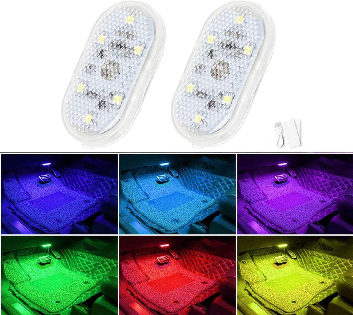 Wireless LED Car Lights Interior 2