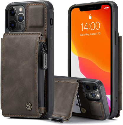 Luxury Genuine Leather Phone Wallet Case 2