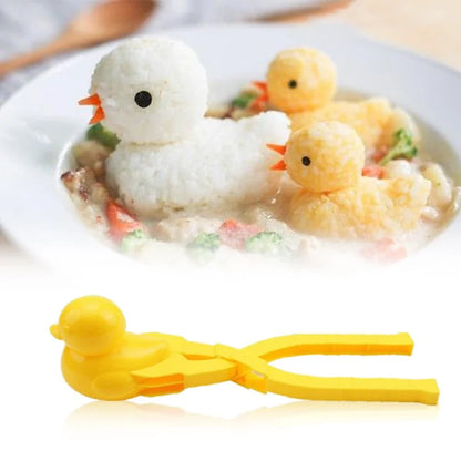 Assorted Cute Rice Molds and Snowballs Maker Clamps (4 Pcs) 2