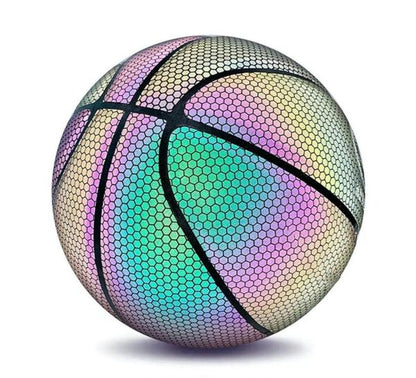 HOLOGRAPHIC REFLECTIVE GLOWING BASKETBALL 2