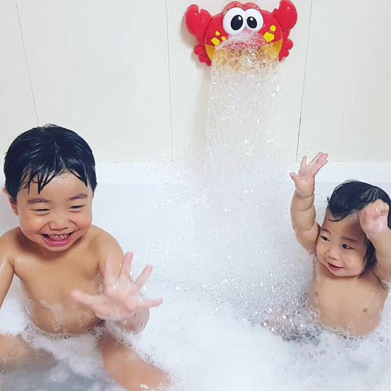 Crab Bubble Machine Bath Toy 2