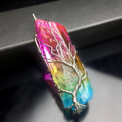 7 Chakra Rainbow Pendant 1