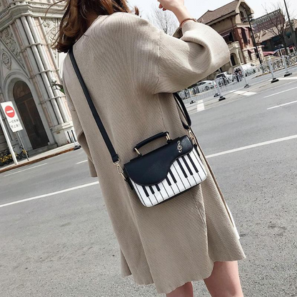 Piano Leather Handbag 2