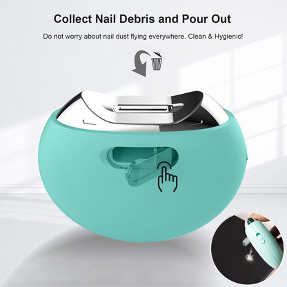 Trimming Electric Nail Clippers 2