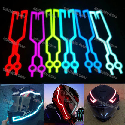 Motorcycle Helmet LED Stripe Light 1