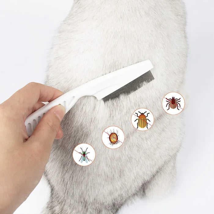 Multifunctional Pet Hair Comb Flea and Tear Stain Removal 2