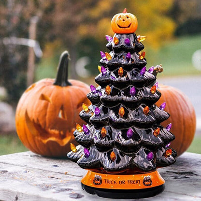 Halloween Colored lights Christmas Tree 2