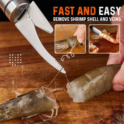 5 in 1 Multifunctional Shrimp Deveiner and Peeler Knife Tool 2