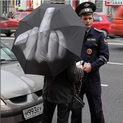 Funny Middle Finger Umbrella 2