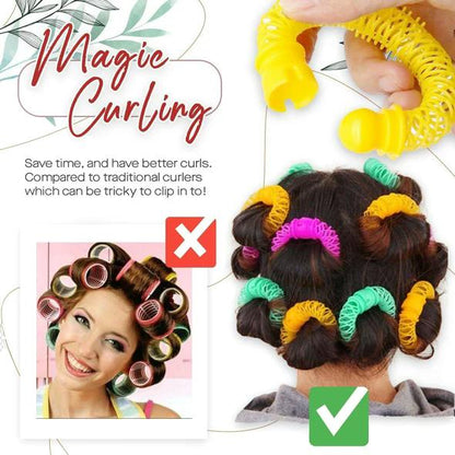 Magic Hair Curling Donuts 1