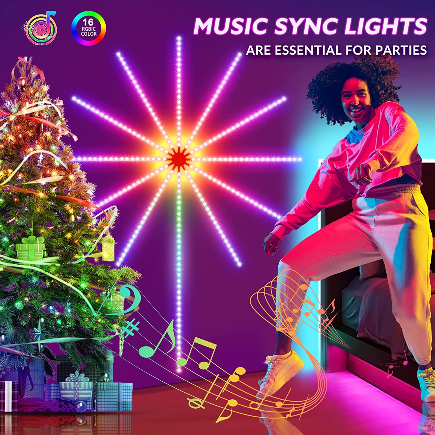 Smart Firework LED Lights 2