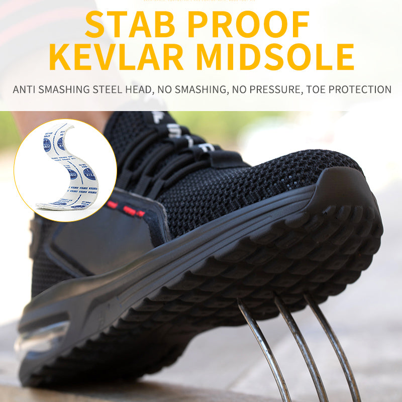 Men Black Safety Shoes 2