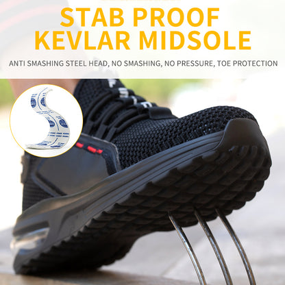 Men Black Safety Shoes 2