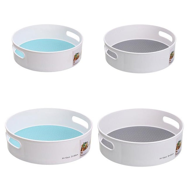 Multi-Function Anti-Skid Rotary Storage Tray 2