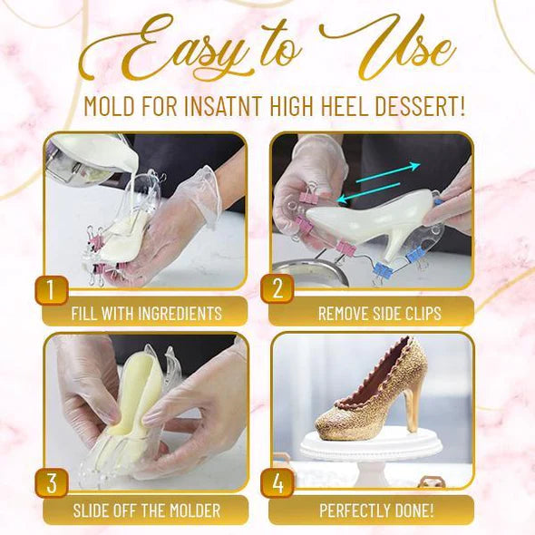 Deluxe 3D High Heel Chocolate Mold 2