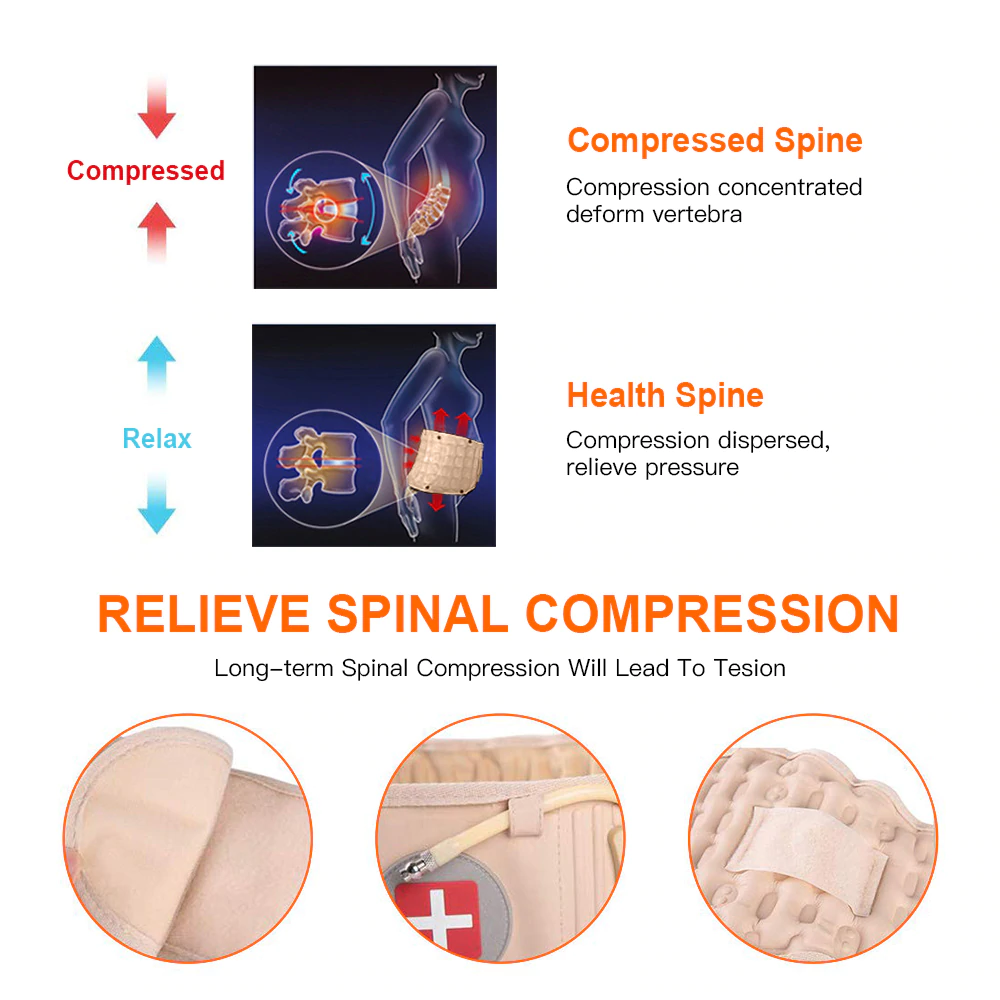 LUMBAR BACK PAIN RELIEF BELT 2