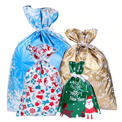 Drawstring Holiday Gift Bags 2
