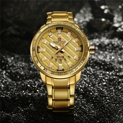 NAVIFORCE®™ LUXURY Golden Watch 2