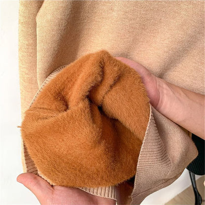 Winter Fleece Thick Knitted Bottoming Shirt 2