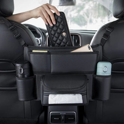 Car Multi Pocket Storage Organizer With Handbag Holder 2