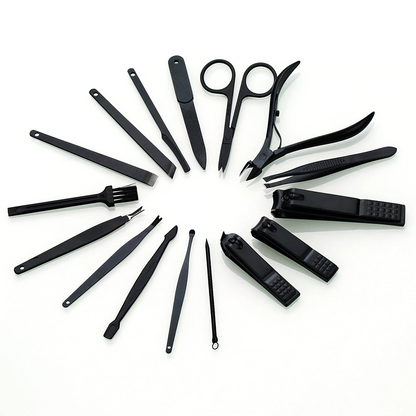 16PCS Stainless Steel Nail Clippers Kit 2