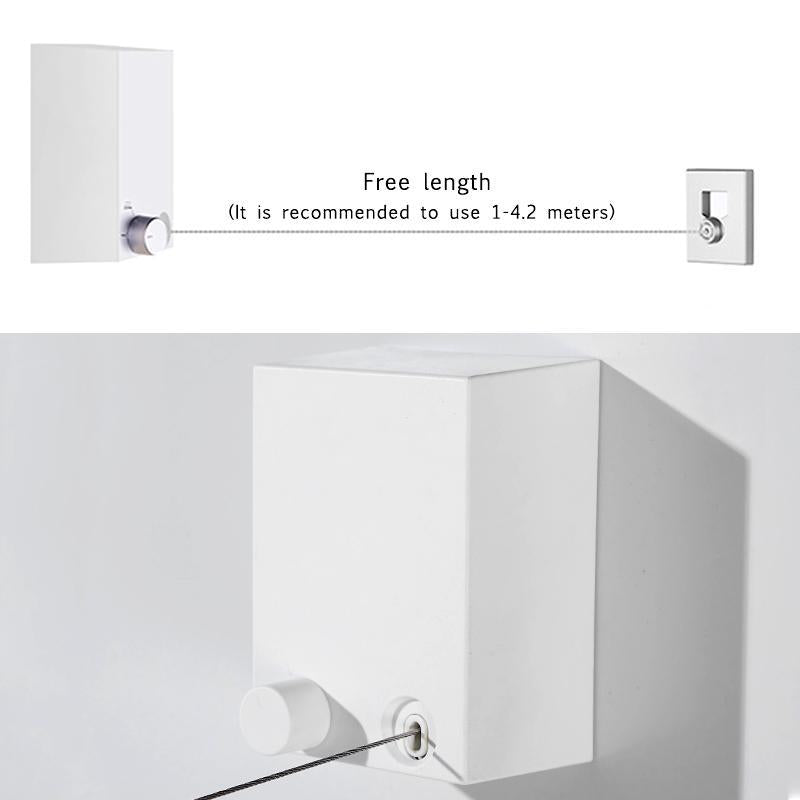 Telescopic Stainless String Invisible Clothesline 2