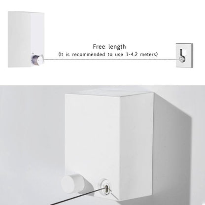 Telescopic Stainless String Invisible Clothesline 2