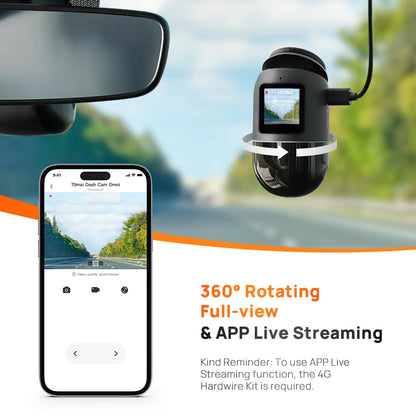 70Mai Omni 360° Rotation Dashcam 2