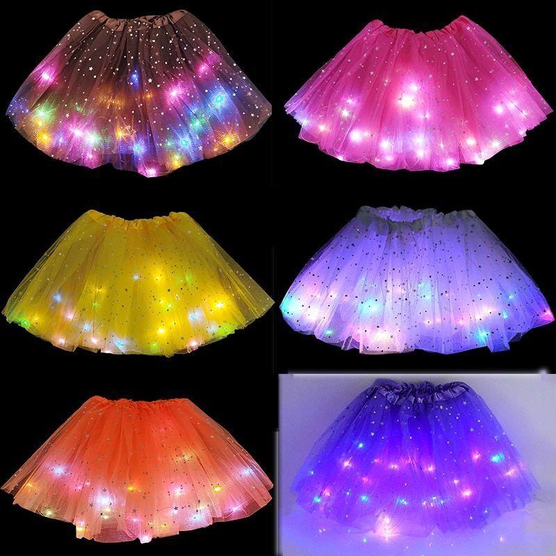 LED Glowing Princess Skirts 2