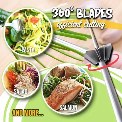 Stainless Steel Plum Blossom Onion Cutter 2